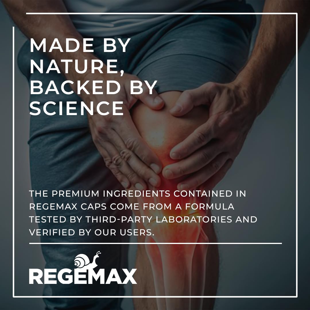 AURA VITAMINS REGEMAX regenerates and Helps Alleviate Joint discomfort Supplement, Snail Protein, Boswellia Serrata, and Turmeric – 60 Caps. (2) AURA VITAMINSBuy Supplements Australia