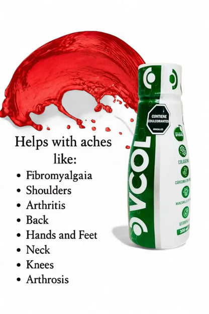 VCOL Red Fruit Liquid Wellness Drink – 10.14 fl oz (300 ml) • Naturally Flavored • Smooth & Easy-to-Take Daily Beverage • Non-GMO VCOLBuy Supplements Australia