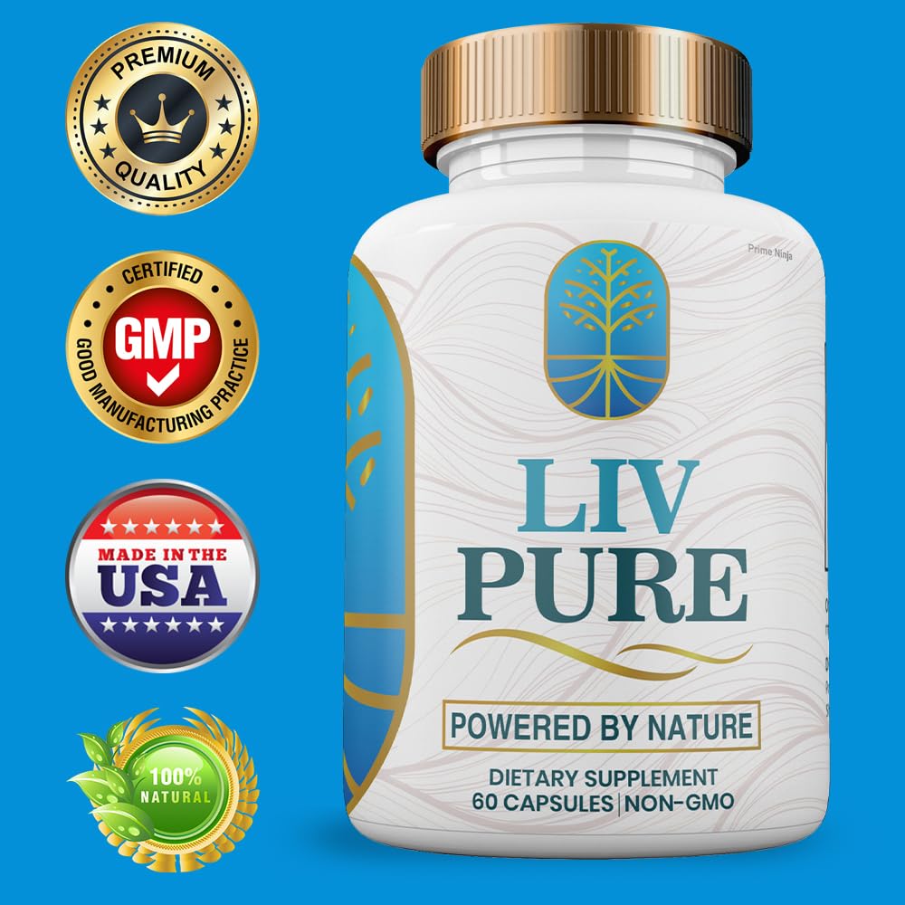 Liv Pure, Liv Pure Powered by Nature, Natural Liver Support Cleanse Recovery Liv Pure Pills Prime NinjaBuy Supplements Australia