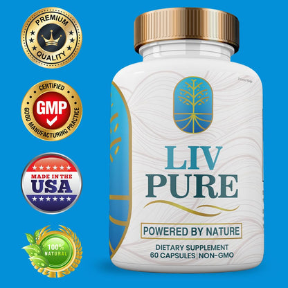 Liv Pure, Liv Pure Powered by Nature, Natural Liver Support Cleanse Recovery Liv Pure Pills Prime NinjaBuy Supplements Australia