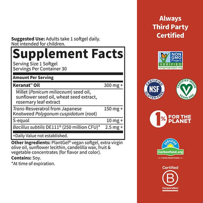 Garden of Life Herbals Menopause Supplement with S-equol & Trans-Resveratrol for Mult Garden of LifeBuy Supplements Australia