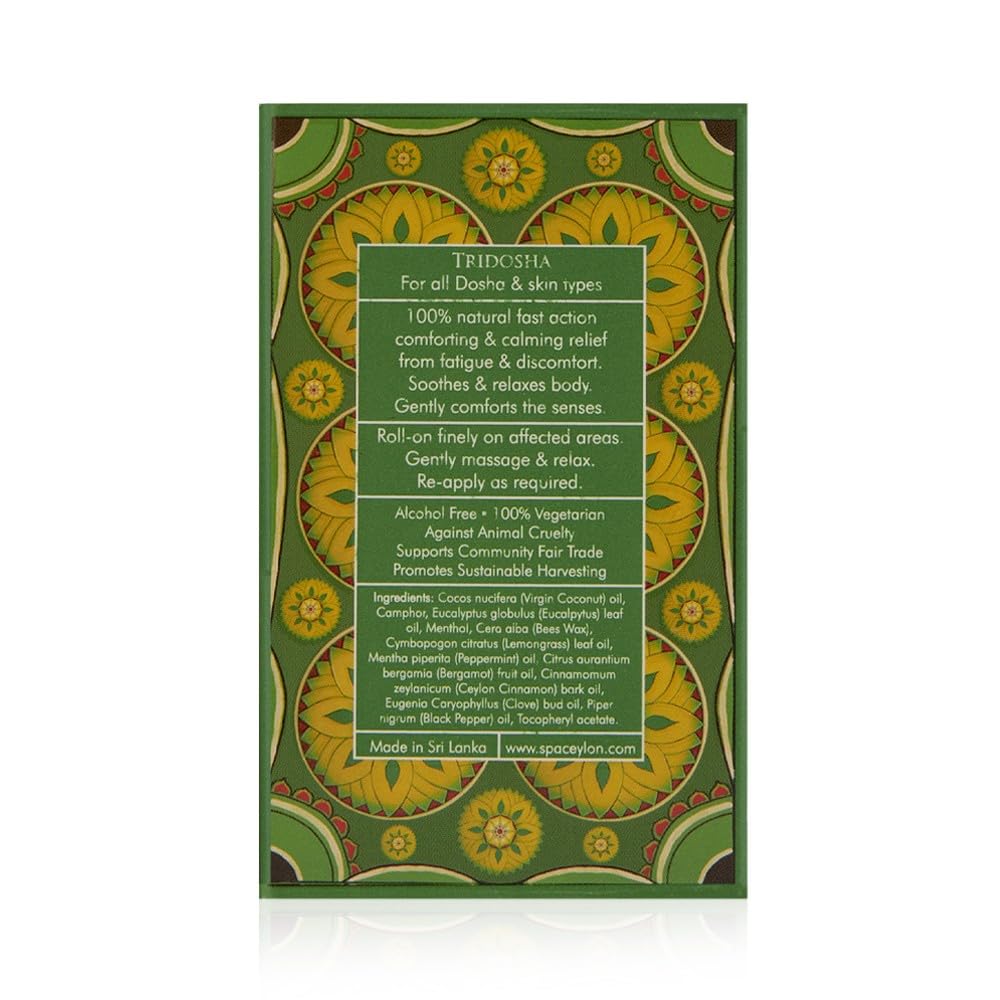Spa Ceylon Comfort Relieving Balm Roll On SPA CEYLONBuy Supplements Australia