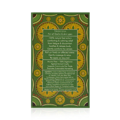 Spa Ceylon Comfort Relieving Balm Roll On SPA CEYLONBuy Supplements Australia