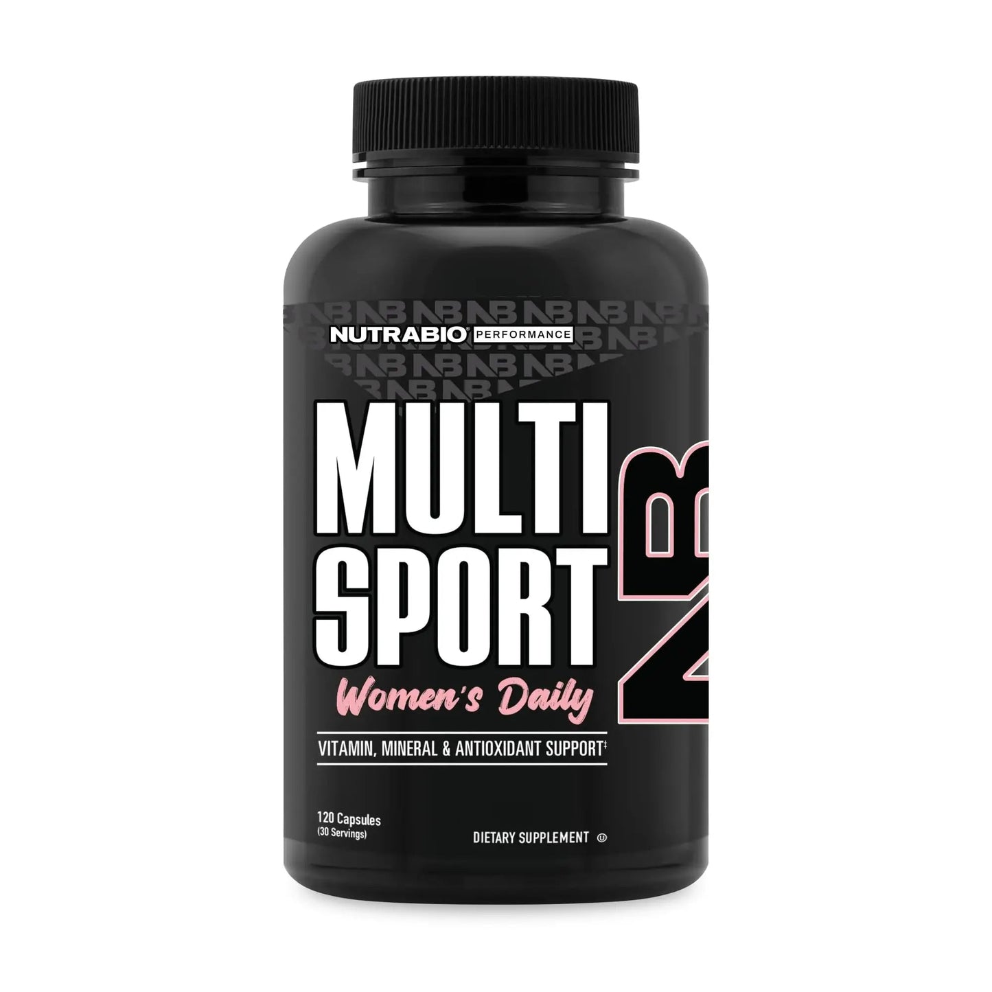 NutraBio Multisport for Women - Womens MultiVitamin - 33 Vitamins, Minerals, Micronutrients - Rich in Antioxidants NutraBio