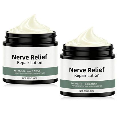 2 Pcs Nerve Relief Repair Lotion Cream, Neuropathy Lotion with Arnica & Magnesium for Knee, Lumbar, Neck, for Joint, 3.5 fl oz Aus HealthcareBuy Supplements Australia