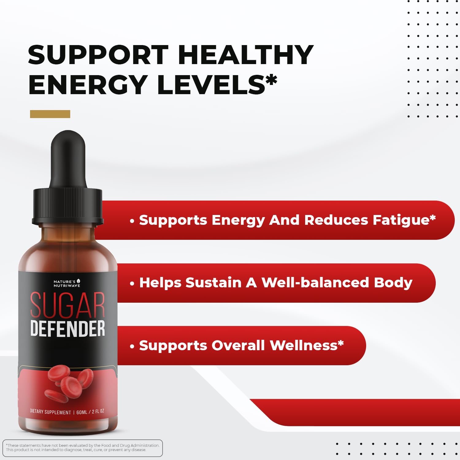 Nature’s NutriWave Defender Drops – Plant-Based Liquid Formula – Natural Ingredients, Non-GMO, Easy to Use, Made in USA – 60 mL, 60 Servings, 6 Month Supply Nature’s NutriWaveBuy Supplements Australia