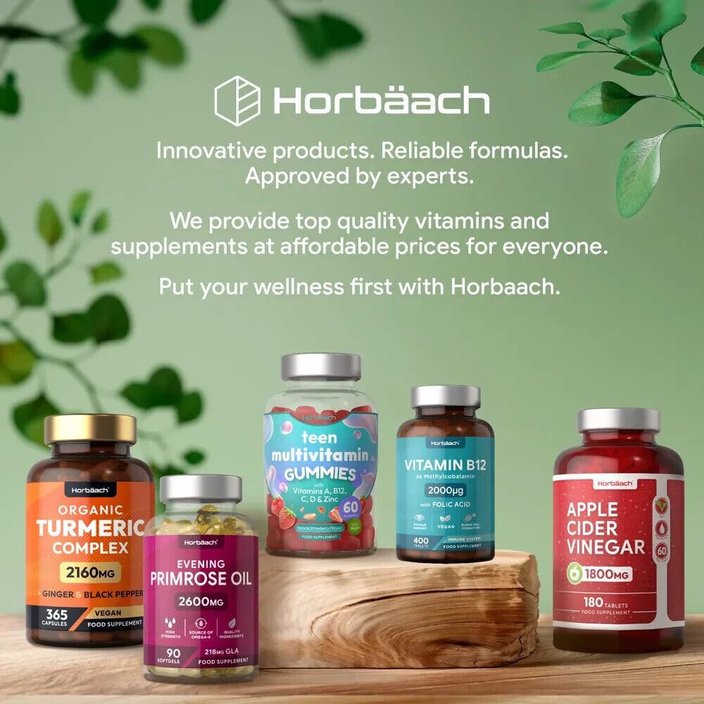 Vitamin B3 Niacin 500mg | 90 Vegan Capsules | Flush Free Nicotinamide Supplement HorbäachBuy Supplements Australia