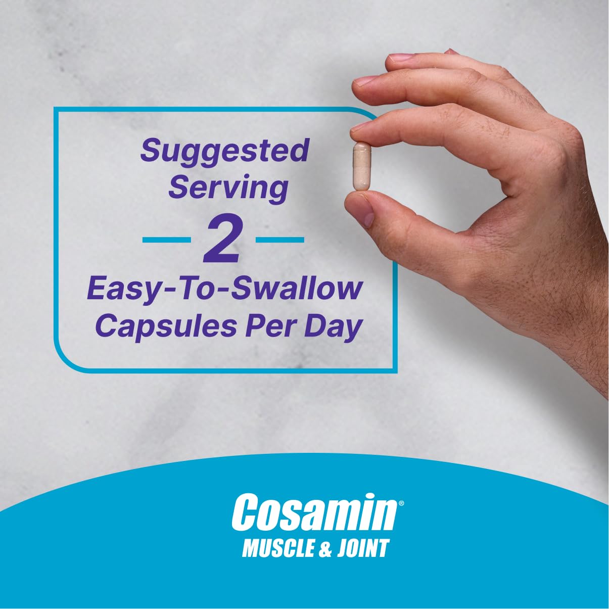 Cosamin Nutramax Muscle & Joint, Works to Decrease Cartilage Breakdown, Joint Health Supplement, Adult Men and Women Joint Health, 74 Capsules CosaminBuy Supplements Australia