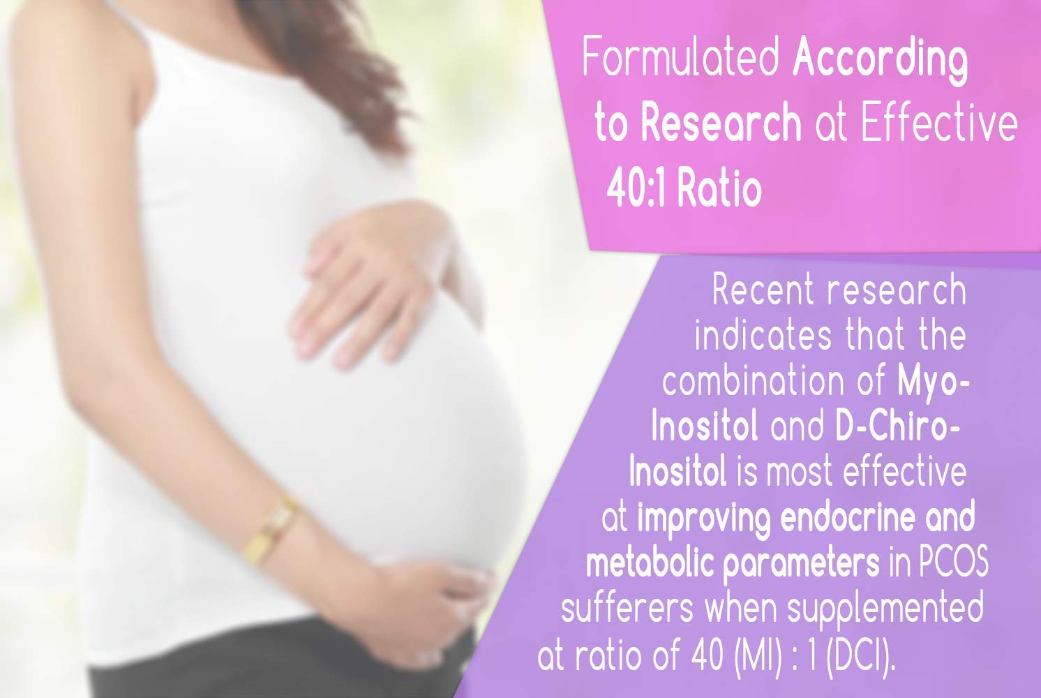 Myo & D Chiro Inositol Powder - Clinically Proven - PCOS Support - 6X More D Chiro Time HealthBuy Supplements Australia