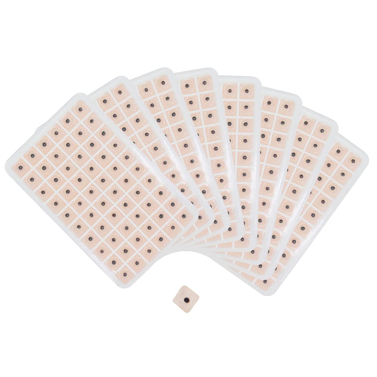Ear Seeds Auricular Sticker kit,Acupuncture Kit Acupressure with Ears Seed 420 Pcs, Ear Chart, Tweezer HedigonBuy Supplements Australia