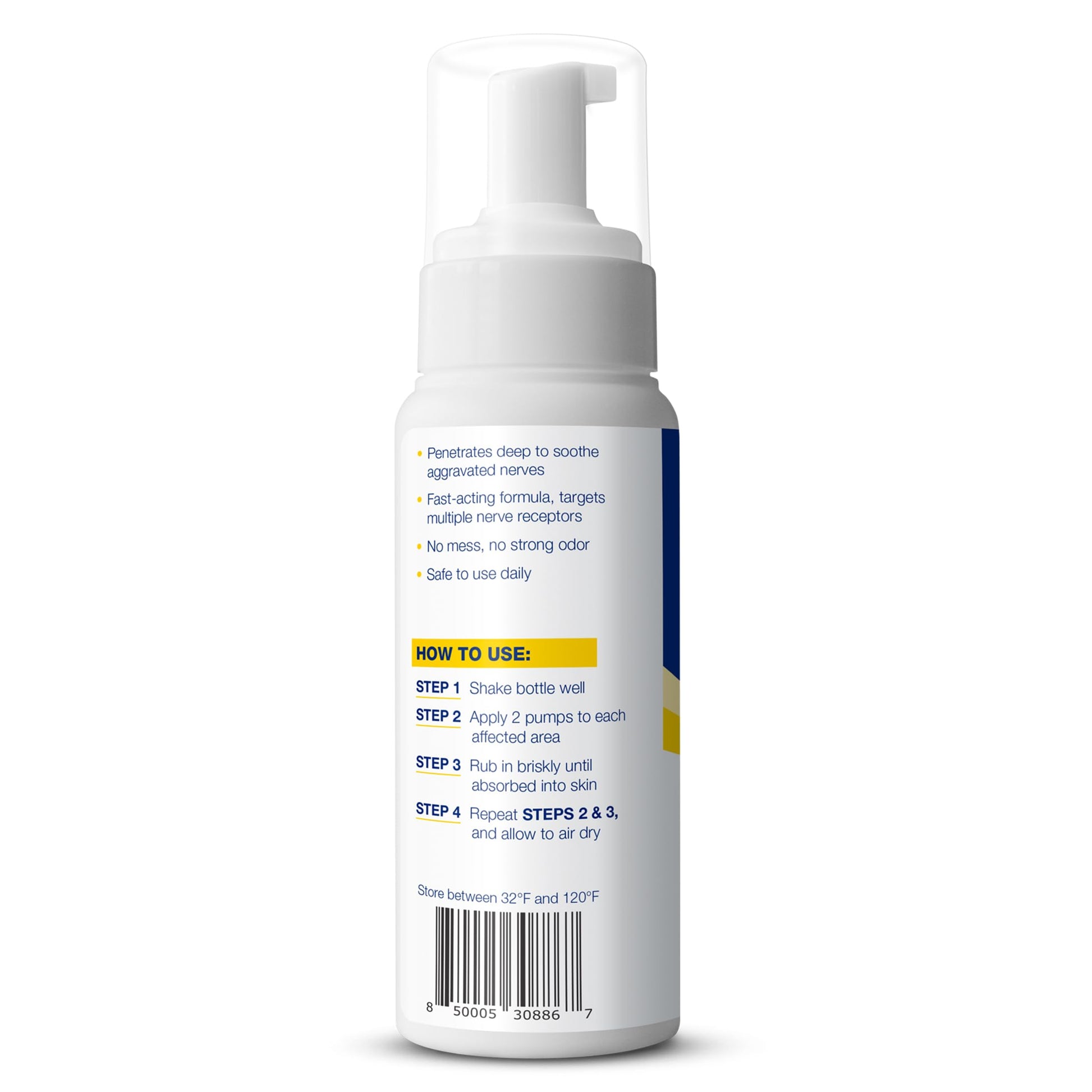 Theraworx Fast-Acting Nerve Relief Foam Aggravated Nerve Discomfort Relief - 7.1 oz - 1 Count TheraworxBuy Supplements Australia