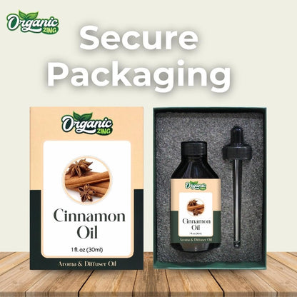 Organic Zing Cinnamon Aroma & Diffuser Oil for DIY Candle & Soap Making - Oil - 30 ml ORGANIC ZINGBuy Supplements Australia