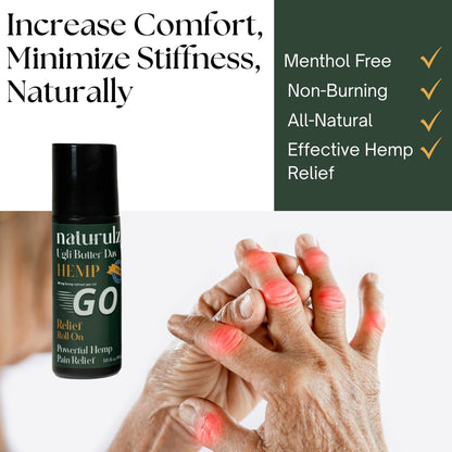 Ugli Butter Hemp Daytime Roll-On 3oz – Soothing Roll-On with Oregon-Grown Hemp, Capsaicin, Arnica & Turmeric for Back, Knee, Leg, Hip Soreness & Discomfort, Ideal for Neck & Shoulder Tightness NaturulzBuy Supplements Australia