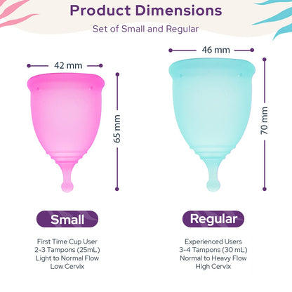 Ecoblossom Menstrual Cup Sterilizer - Modern Menstrual Cup Cleaner Unscented Sanitizer EcoBlossomBuy Supplements Australia