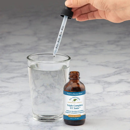 Native Remedies Triple Complex UT Tonic - Natural Homeopathic Formula to Relieve Bladder Irritation, Burning Sensation, Frequent Urination and Urgency - 59 mL Native RemediesBuy Supplements Australia