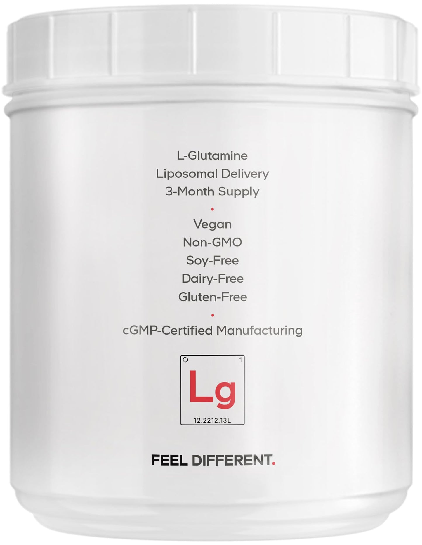Codeage Liposomal L-Glutamine Powder - High-Potency L-Glutamine 5,000 mg per Serving - 3-Month Supply - Liposomal Delivery, Free-Form Amino Acid, Unflavored Glutamine - Non-GMO Gluten-Free - 16.67 oz CodeageBuy Supplements Australia