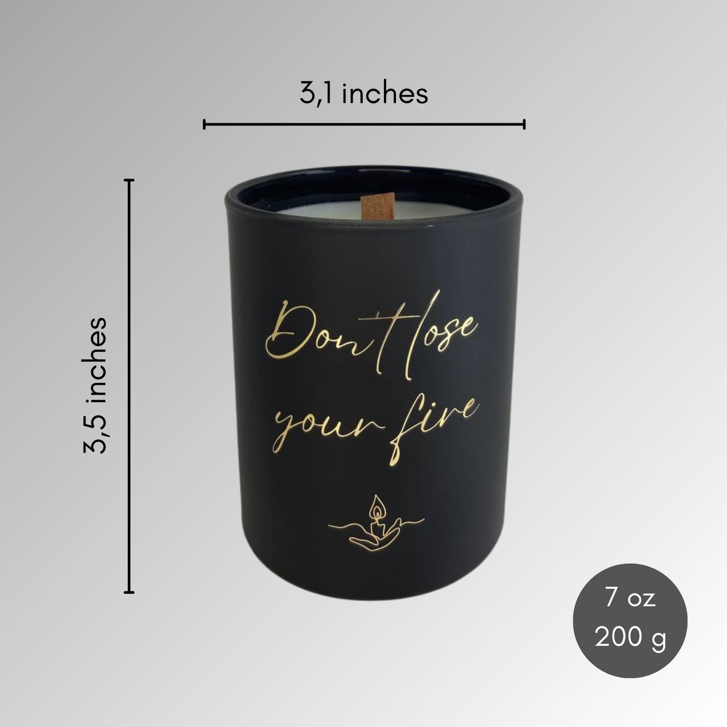 100% Natural Soy Wax Candle, Valentines Day Gifts for Women & Men, Candles for Home LomillaBuy Supplements Australia