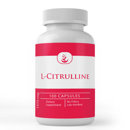 Pure Original Ingredients L-Citrulline, (100 Capsules) Always Pure, No Additives Or Fillers