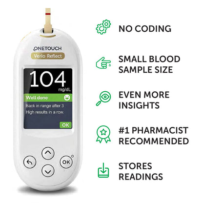 OneTouch Verio Test Strips for Diabetes Value Pack - 90 Count | Diabetic OneTouchBuy Supplements Australia