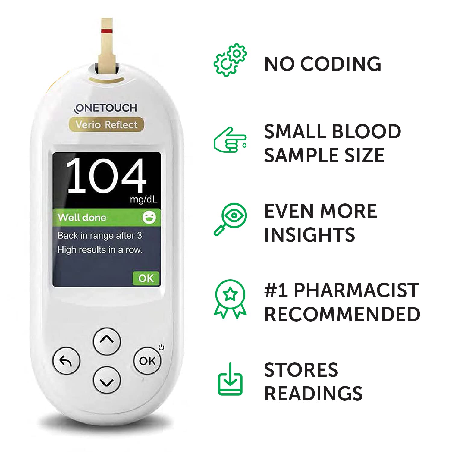OneTouch Verio Test Strips for Diabetes Value Pack - 180 Count | Diabetic OneTouchBuy Supplements Australia