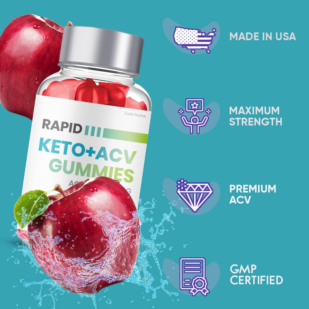 Rapid Keto ACV Gummies, Rapid Keto + ACV Gummies, Weight Management Advanced Gold NutraBuy Supplements Australia
