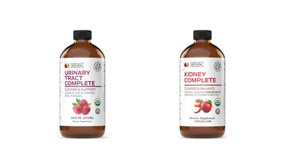 Complete Natural Products Urinary Tract Complete 12oz & Kidney Complete 12oz Bundle Complete Natural ProductsBuy Supplements Australia