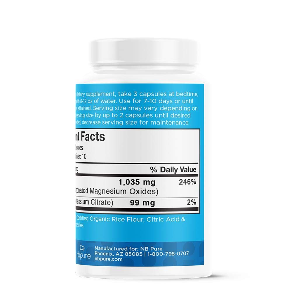 nbpure Mag O7 Oxygen Digestive System and Colon Cleanse and Detox Capsules nbpureBuy Supplements Australia