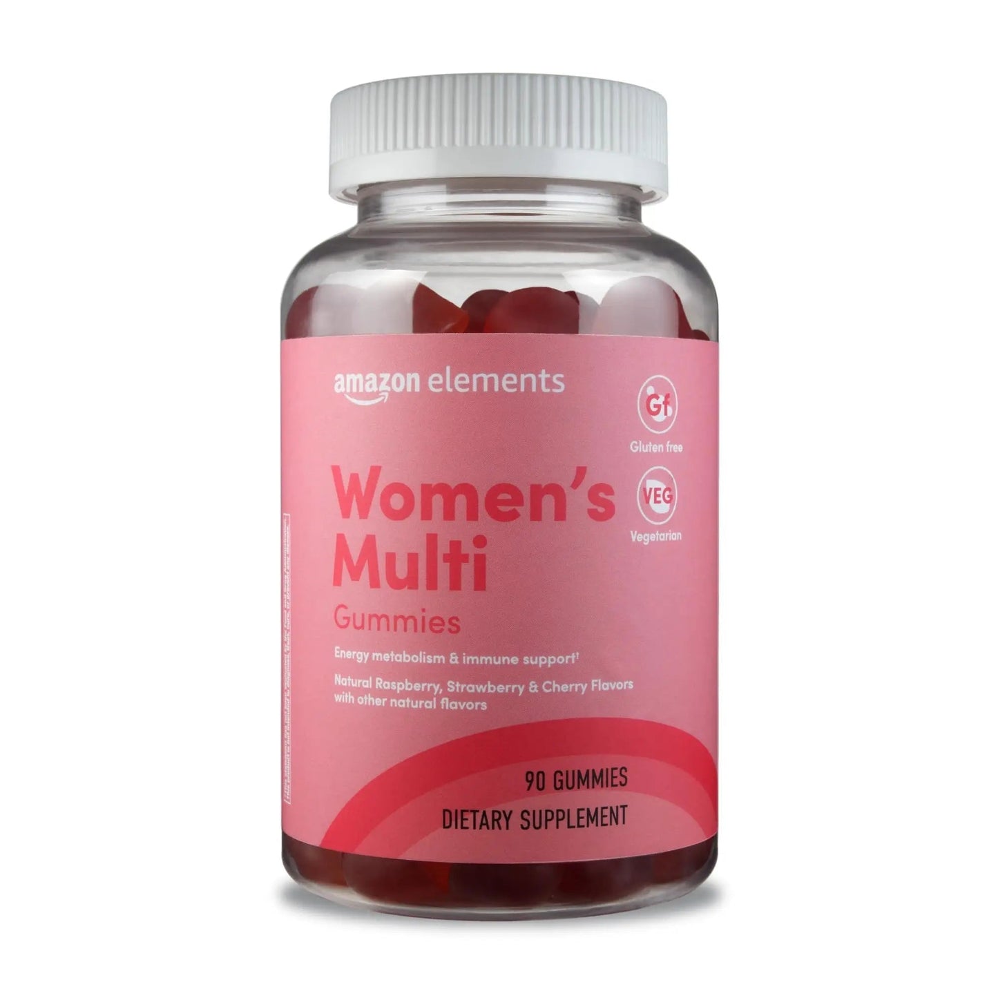 Amazon Elements - Adult Women’s Organic Multivitamins, 90 Gummies (30 servings), Vegetarian Amazon ElementsBuy Supplements Australia
