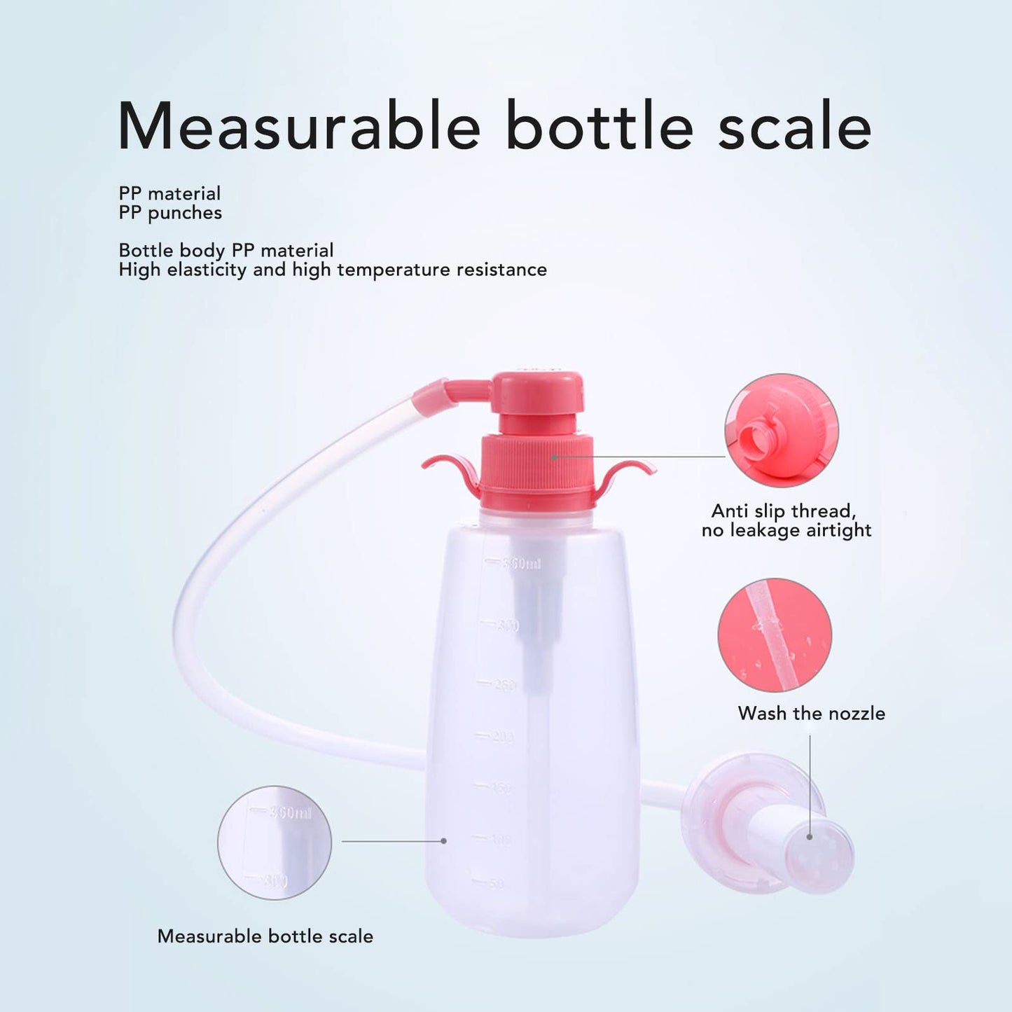 Vaginal Douche Cleaner,350ml Vaginal Cleanser Vaginal Douche Reusable Vaginal Cleansing System BrrnooBuy Supplements Australia