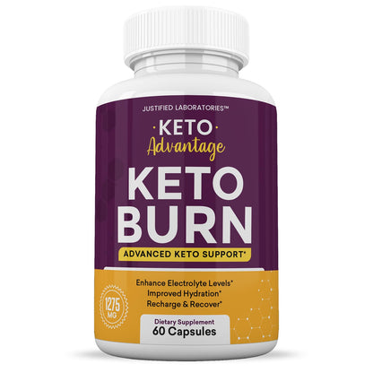 (2 Pack) Keto Advantage Keto Burn Pills 1275MG New & Improved Formula Contains Apple Justified LaboratoriesBuy Supplements Australia
