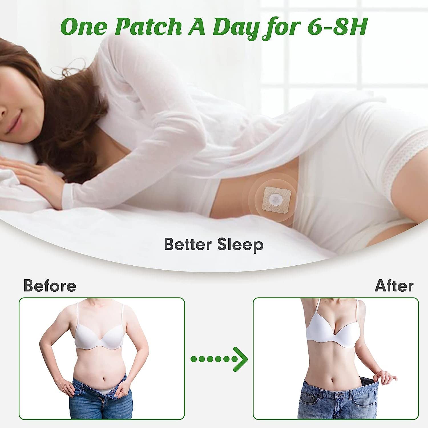 Hairline Mugwort Belly Button Patch, Natural Mugwort Essence Patch, Moxibustion Patch HairlineBuy Supplements Australia