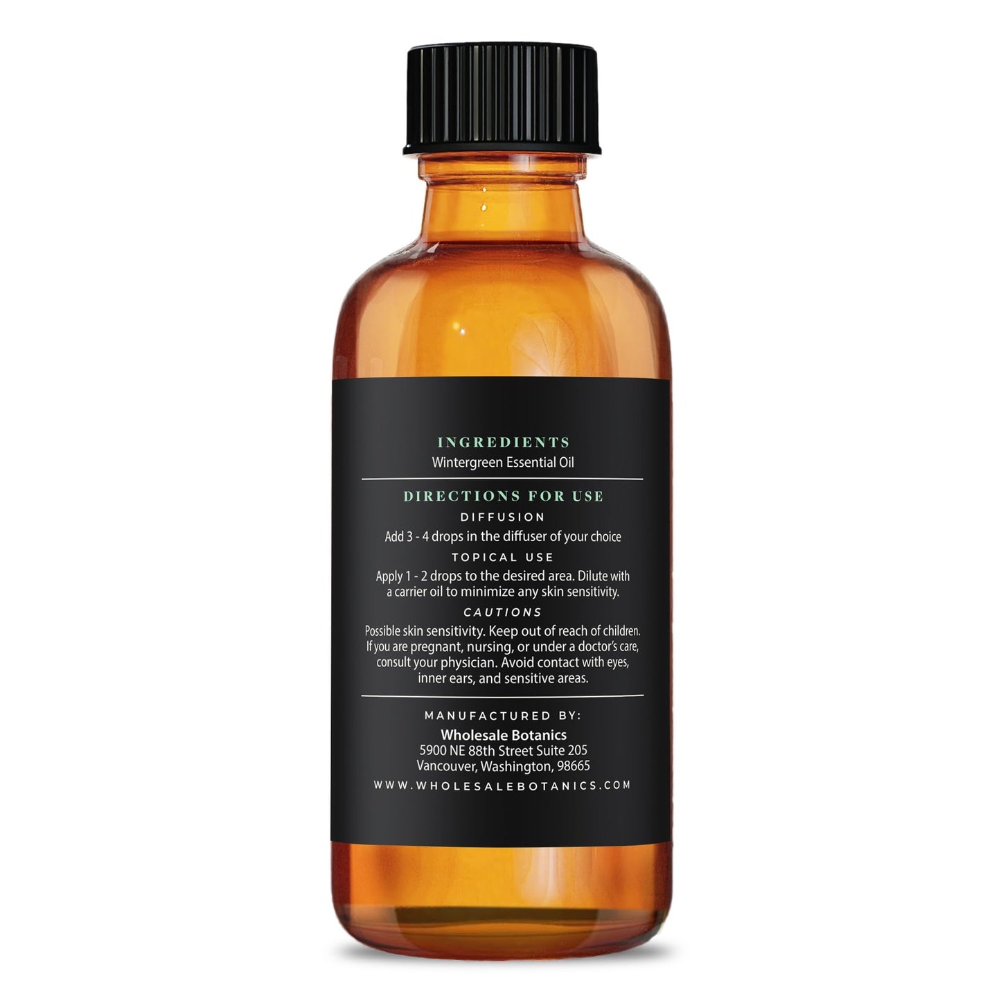 Wintergreen Essential Oil by Wholesale Botanics | Premium Grade 100% Undiluted Essential Oil Wholesale BotanicsBuy Supplements Australia