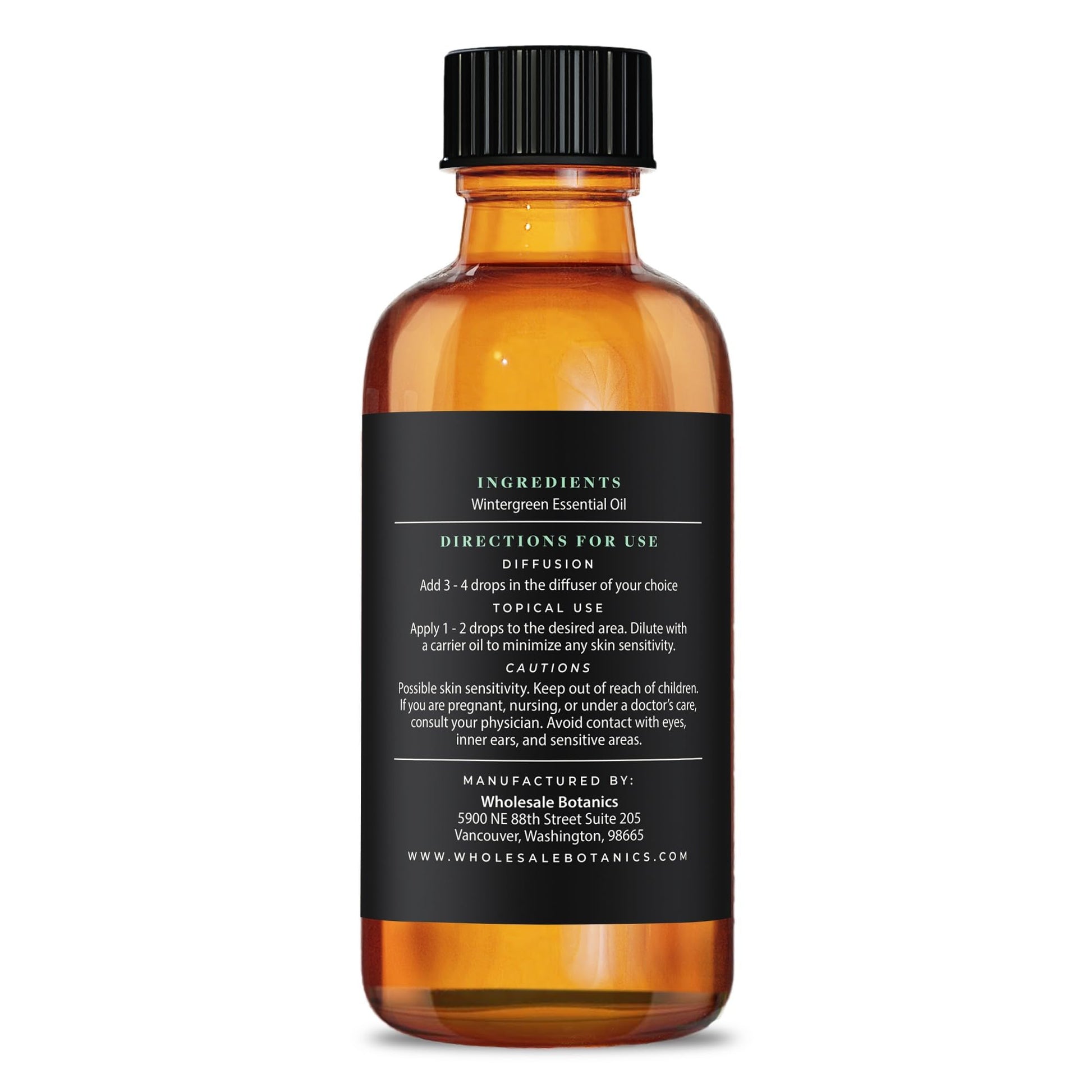 Wintergreen Essential Oil by Wholesale Botanics | Premium Grade 100% Undiluted Essential Oil Wholesale BotanicsBuy Supplements Australia