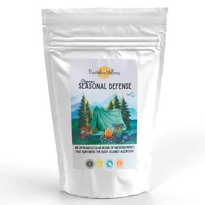 Revitalize Wellness Organic Seasonal Defense Powder Formerly Allergy Defense | Bromelain, Vitamin B3, Vitamin C, Quercetin, and NAC | No Sugar Added | Fruit Punch Flavor | 30 Servings Revitalize WellnessBuy Supplements Australia
