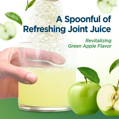 Holiday Gift Set, Joint Support with Univestin®, Glucosamine, Chondroitin & MSM — Bottle & Frother Included, Green Apple Flavor, 30 Servings UniveraBuy Supplements Australia