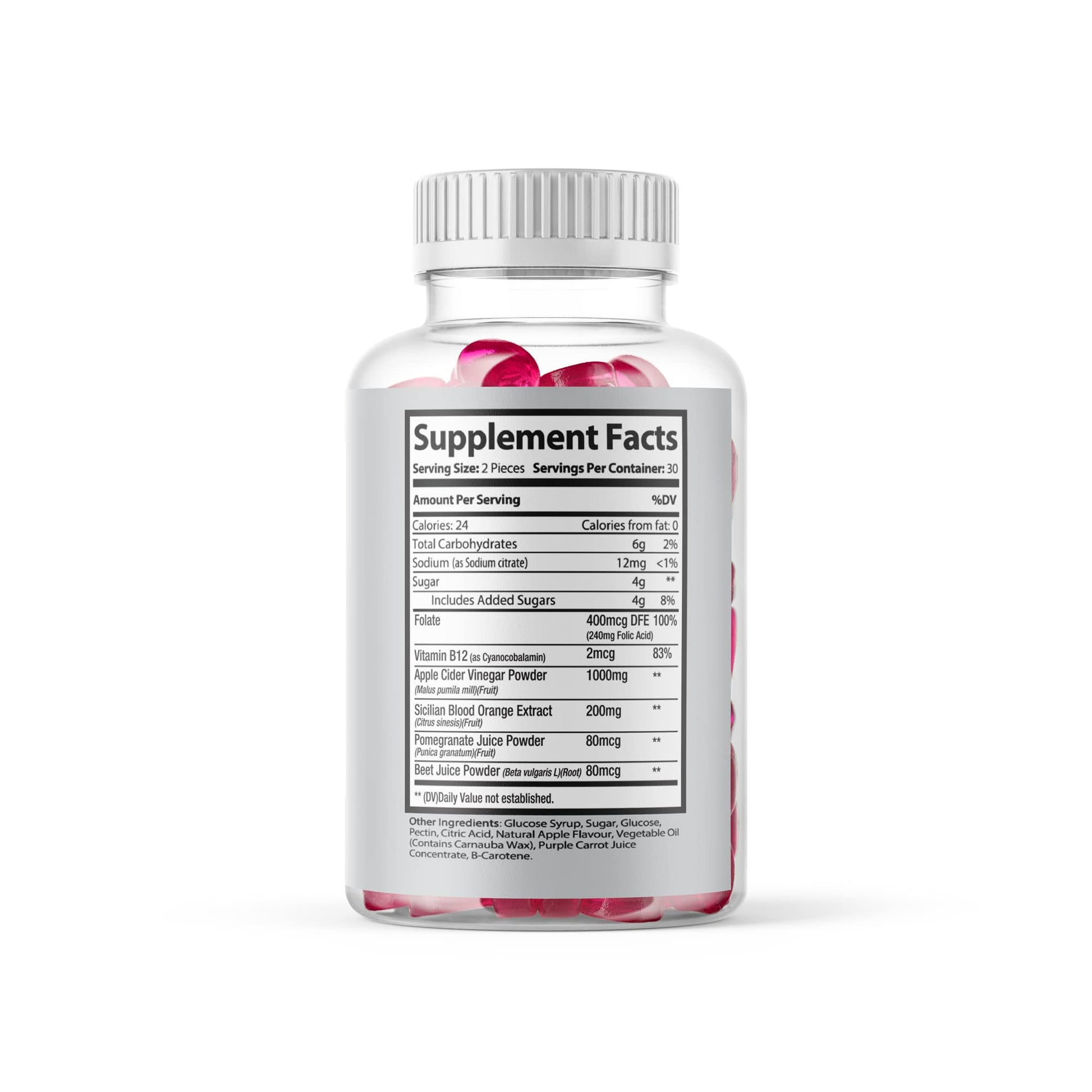 Max-Bio Slimming Gummies It Works with Apple Cider Vinegar and Sicilian Blood Orange Extract Max-BioBuy Supplements Australia
