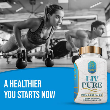Liv Pure, Liv Pure Powered by Nature, Natural Liver Support Cleanse Recovery Liv Pure Pills Prime NinjaBuy Supplements Australia