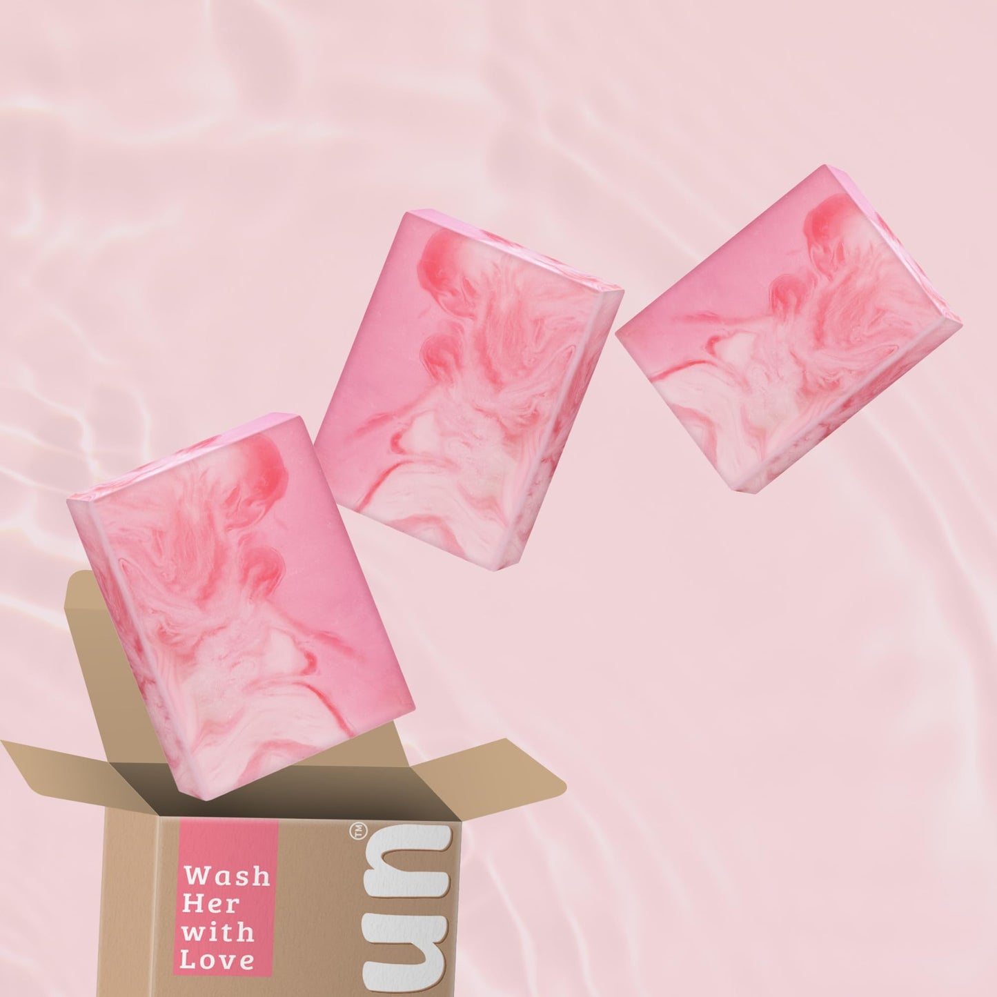 Muun Yoni Soap Bar - Pack 3 Ph Balance Probiotics & Natural Ingredients - Gentle Cleansing Formula MuunBuy Supplements Australia
