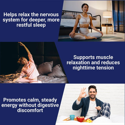 Zenium - Magnesium Glycinate for Sleep, Chelated, 600mg per Serving, 120 Capsules | High Absorption | Relieve Tension, Worry, Nervousness | Calm The Mind & Body | Ayurvedic | Natural Relief Supplement ZeniumBuy Supplements Australia