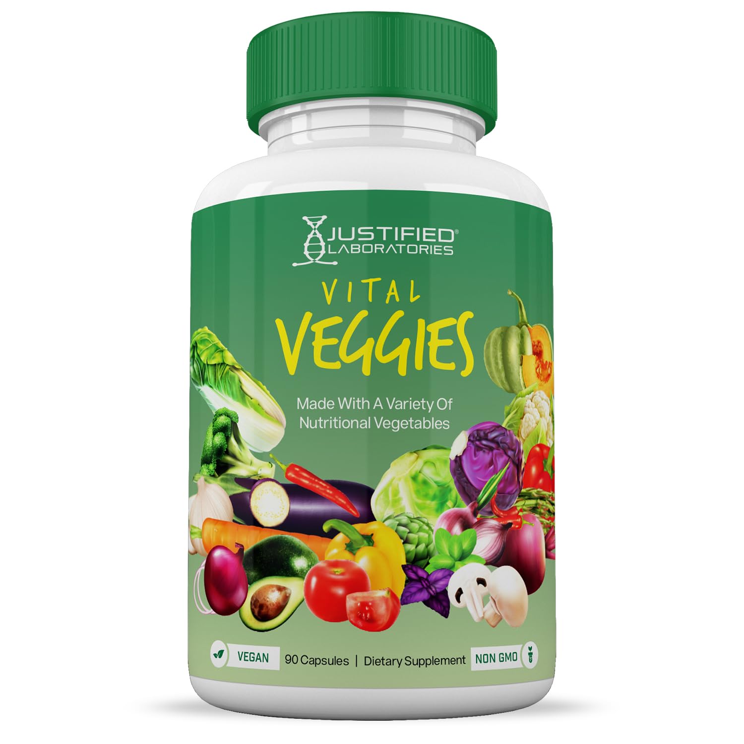 (6 Pack) Vital Fruits and Veggies Supplement Whole Food Red & Green Superfoods Justified LaboratoriesBuy Supplements Australia