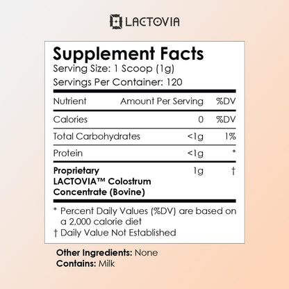 LACTOVIA Bovine Colostrum Powder – Chocolate Flavor | Grass-Fed Colostrum Supplement | Gut & Immune Health Support | Keto, Gluten & Fat-Free | for Women & Men LACTOVIABuy Supplements Australia