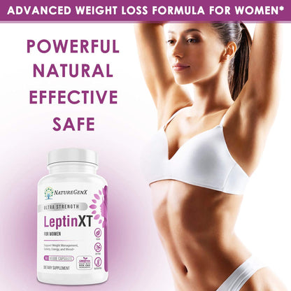 NatureGenX LeptinXT - Leptin Supplements for Weight Loss for Women - Extra Strength NatureGenXBuy Supplements Australia