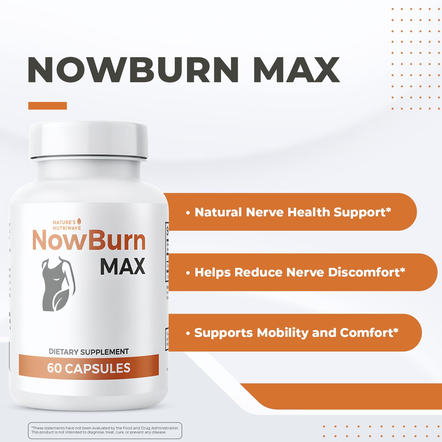 NowBurn Max – Natural Capsule Supplement with Garcinia Cambogia – Non-GMO, Easy to Take, Manufactured in USA in GMP-Certified Facility – 60 Capsules, 1 Month Supply Nature’s NutriWaveBuy Supplements Australia