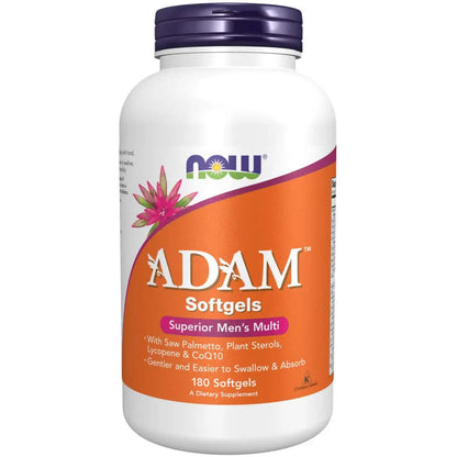 NOW Foods AdamTM Men's Multiple Vitamin -Softgels,180 Count (Pack of 1) NOW FoodsBuy Supplements Australia