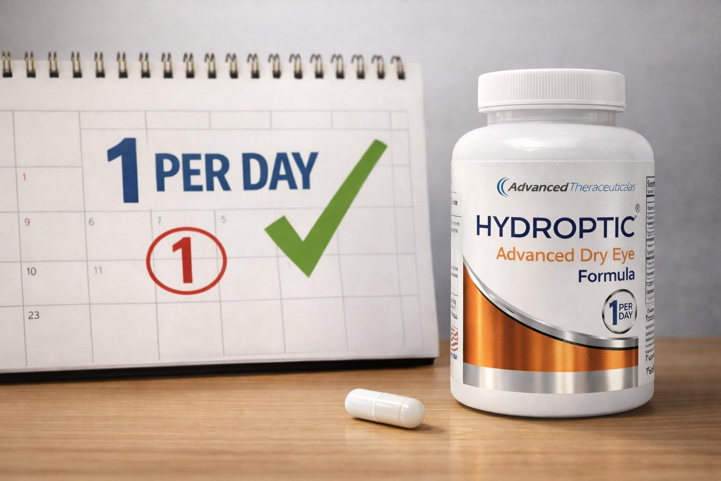 Hydroptic Advanced Dry Eye Formula (One-Per-Day) 180 Day Supply ADVANCED THERACEUTICALSBuy Supplements Australia