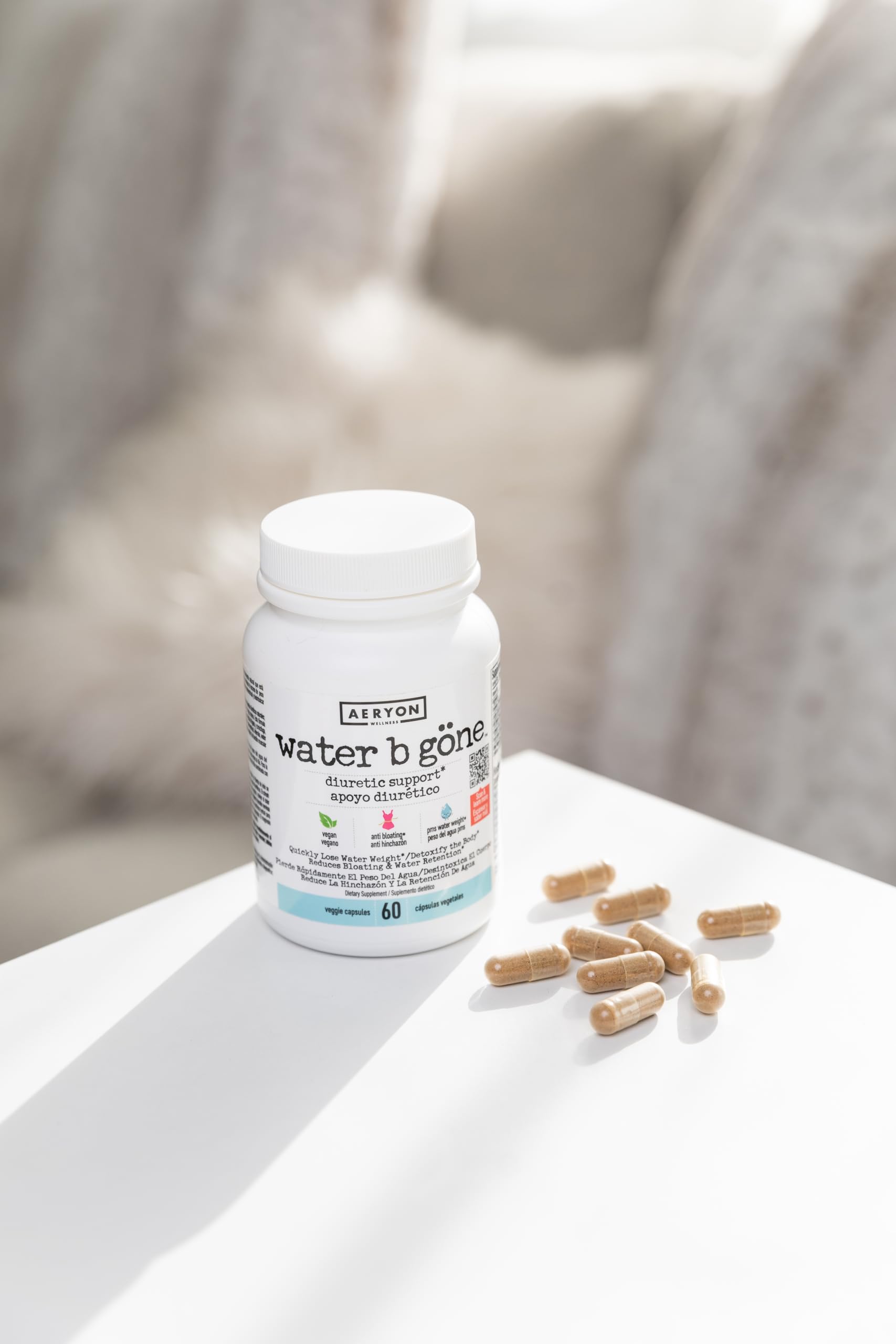 Water B Gone – Diuretic Pills for Women – Reduce Water Retention and Bloating – Find PMS Aeryon Ashlie WellnessBuy Supplements Australia