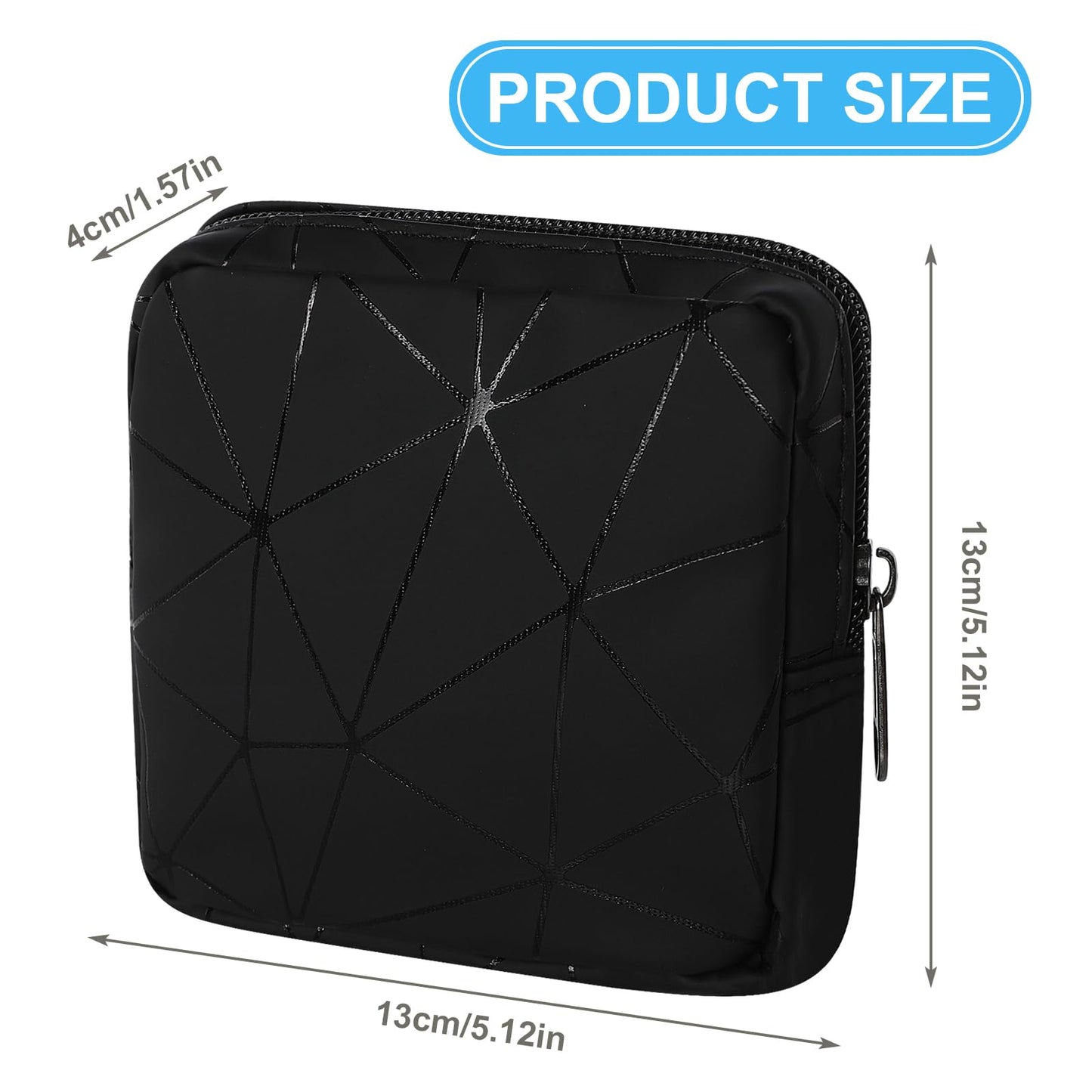 Ouligay Period Bag Sanitary Napkin Storage Bag Tampon Bag Tampon Pad Holder for Purse Menstrual Pad OuligayBuy Supplements Australia