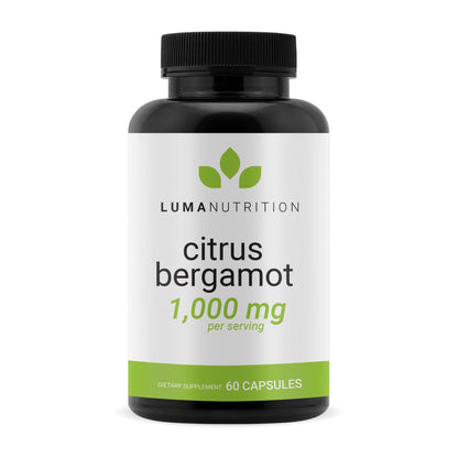 Luma Nutrition Citrus Bergamot 1000mg Per Serving - Citrus Bergamot Supplement - Heart Health Support - Made in the USA