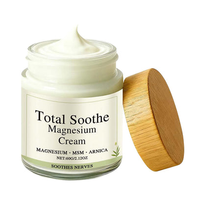TotalRelief Magnesium Cream - MSM & Arnica – Fast Absorbing, Joint Relief Cream with Mineral Delivery Formula,Non-Greasy Topical for Everyday Joint & Muscle Comfort GenericBuy Supplements Australia