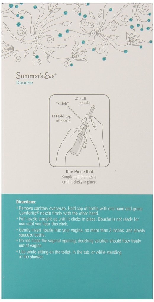 (Pack of 4 Bottles) Summer's Eve Fresh Scent Douche Vinegar & Water, Feminine Wash, 4.5oz Bottles Summer's EveBuy Supplements Australia